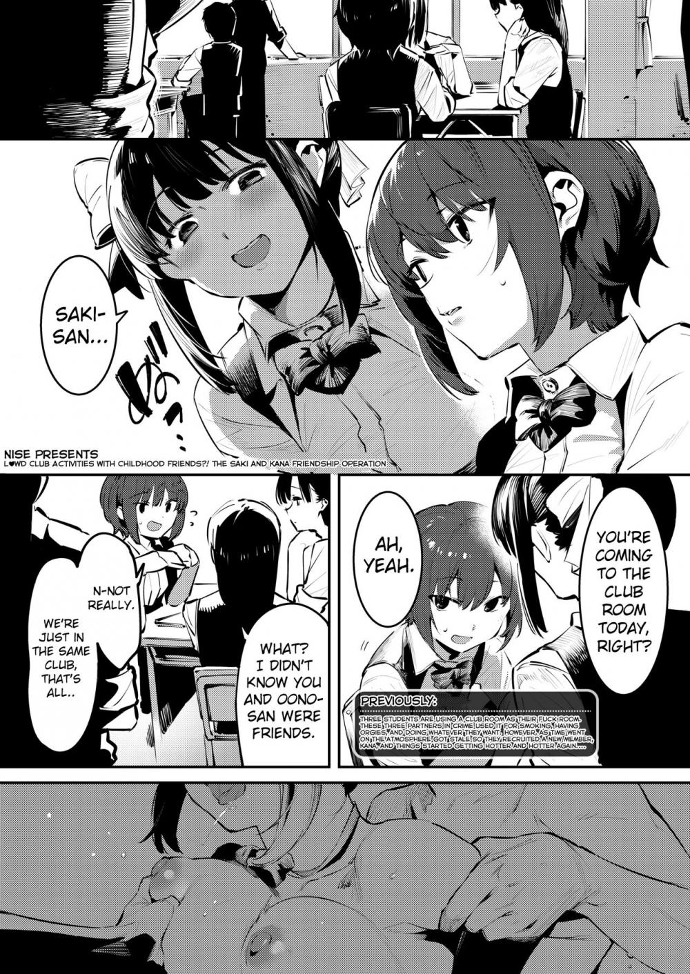 Hentai Manga Comic-Osananajimi to Ecchi na Bukatsu!? Saki to Kana no Nakayoshi Daisakusen-Read-31